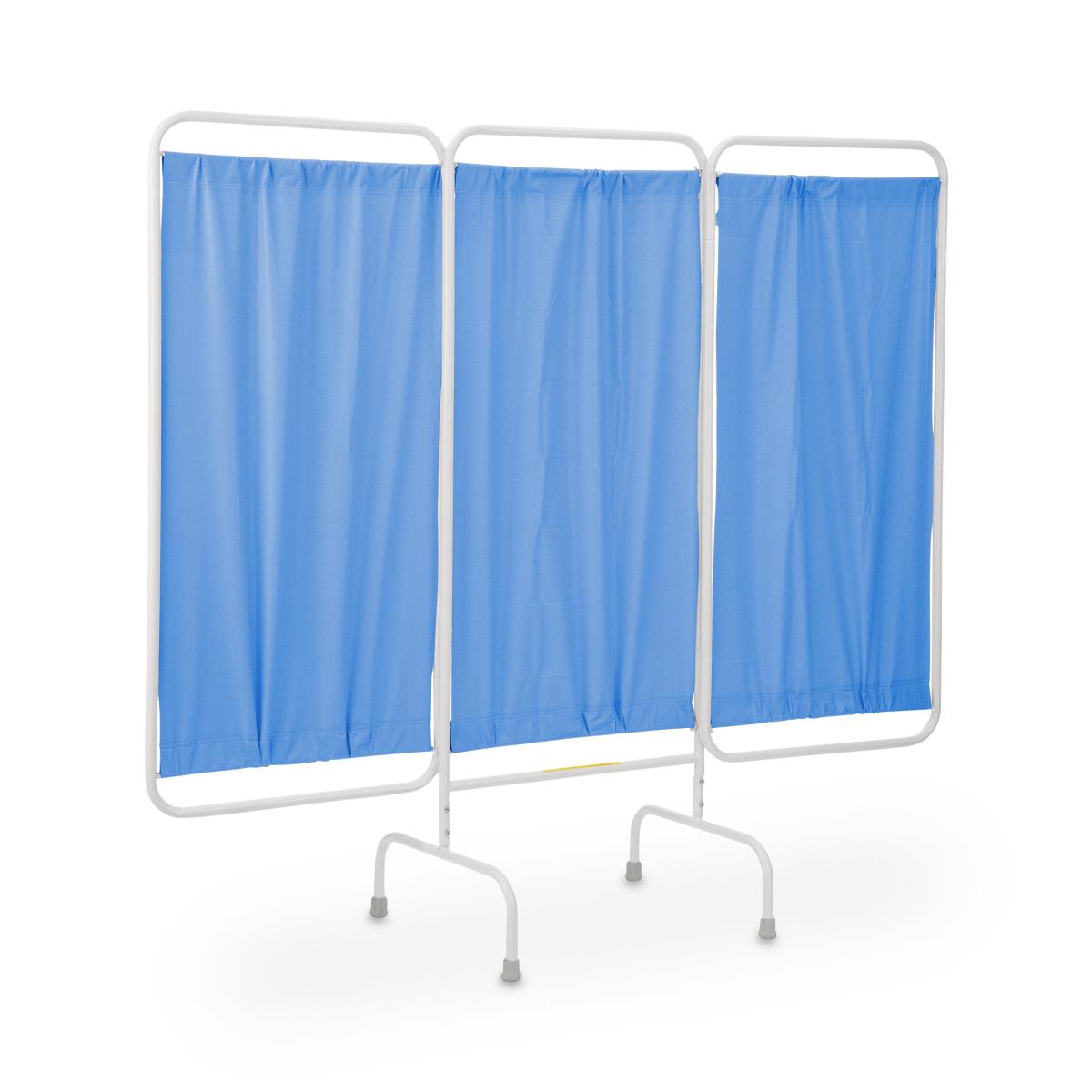 Screen Privacy Stationary 3 Panel Blue 81 Inch L .. .  .  